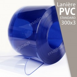 Bande de caoutchouc PVC souple 200x2mm, 50m